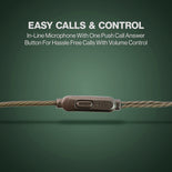 Premium Wired Earphones With Mic - (1 Pc)