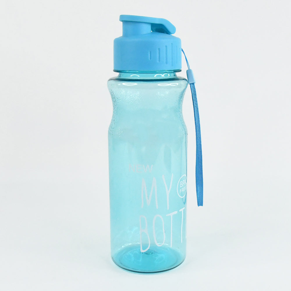 Bpa-free Plastic Sports Water Bottle (Approx. 400 Ml  1 Pc)