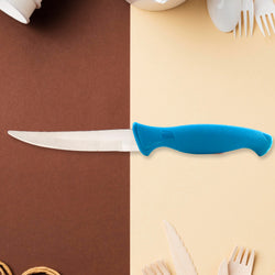 Heavy-duty Stainless Steel Kitchen Knife With Ergonomic Handle (1 Pc)