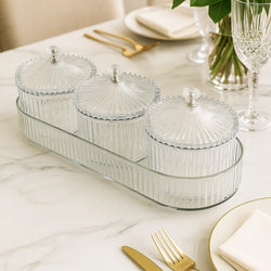 Dry Fruit  Snack Storage - (3 Pc  Set)